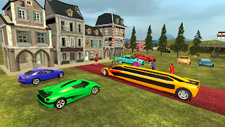 US Limo Taxi- Car Driving Game - Screenshot 1