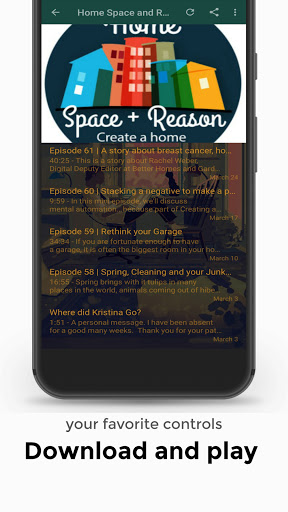 Leisure Podcasts Screen 3