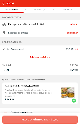 Expresso Sabores Delivery Screen 3