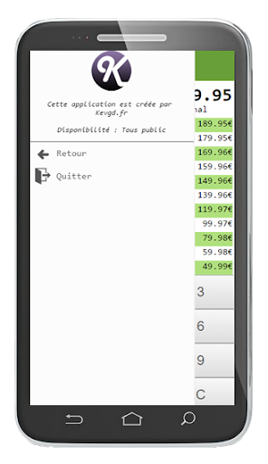 Calculatrice Des Soldes Screen 3
