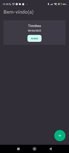 Android application Agendei screenshort