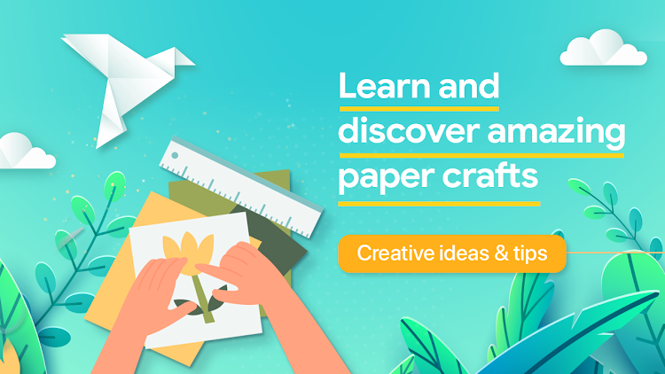 Learn Paper Crafts & DIY Arts - New - (Android)