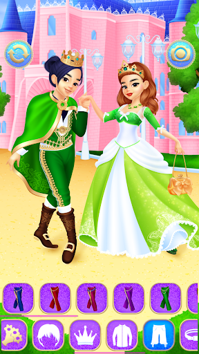 Cinderella and Prince Girls Game