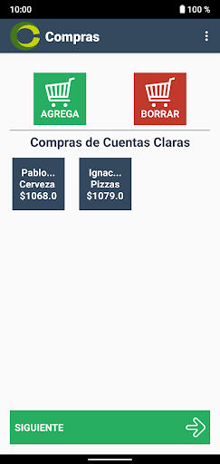 Cuentas Claras Screen 3