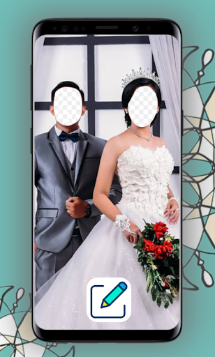 Sweet Camera Wedding Couple Photo Frame