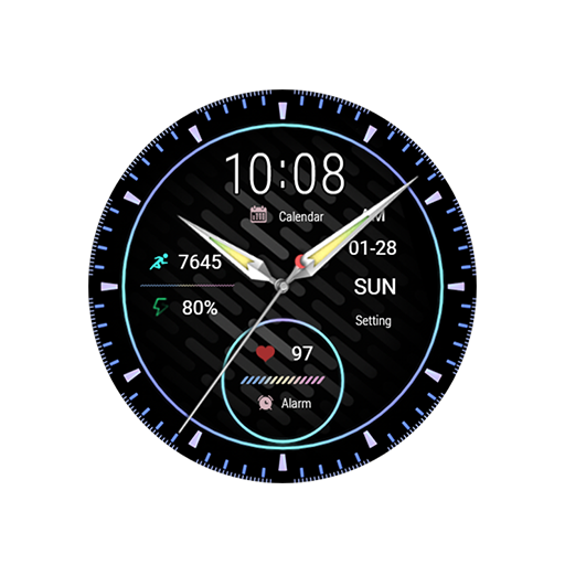 Colorful Neon For Wear OS logo