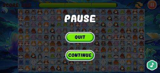 Animal Link Match Link Game