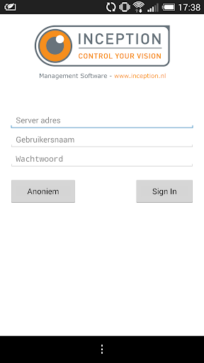 Android application Klachten en Meldingen Mobile screenshort