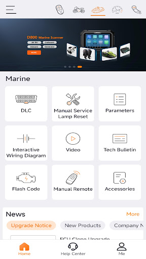 Android application OBDSTAR screenshort