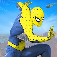Spider Rope Hero Super Fighter