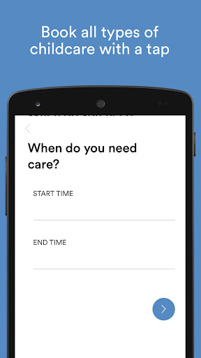 Android application ACK Nannies screenshort