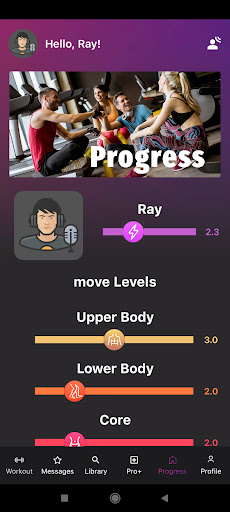 Screenshot of move: mirror Home Exercises