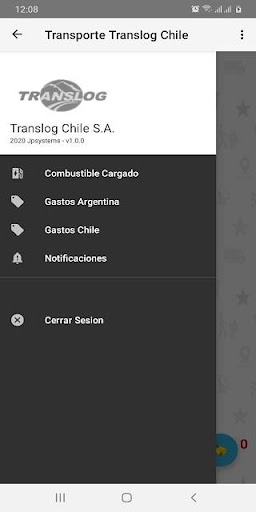 Translog Chile S.A. Screen 2