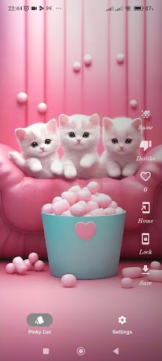 PinkyCat - Cat Wallpaperのおすすめ画像5
