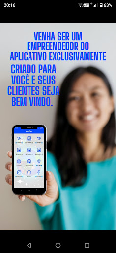 Android application Regiões Negócios screenshort