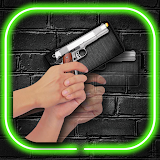 Virtual gun icon