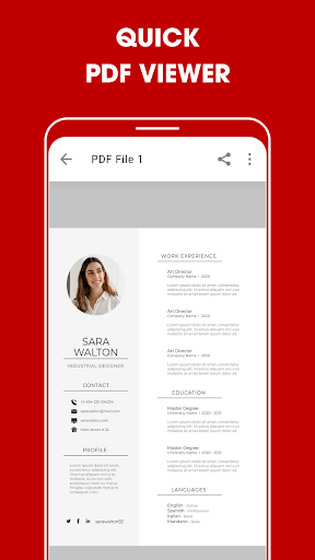 PDF Reader - PDF Viewer 2023 Screen 2