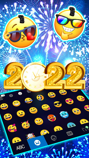 New Year Firework Theme Screen 3
