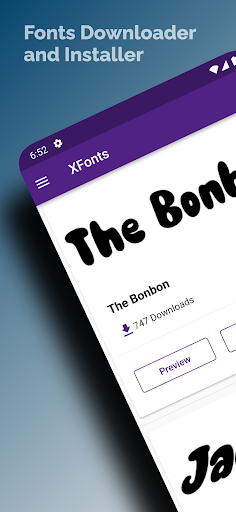 Android application XFonts - Creative Fonts screenshort