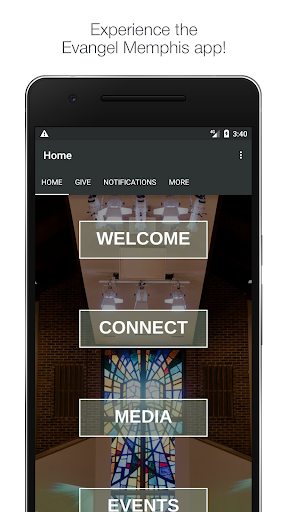 Android application Evangel Memphis screenshort