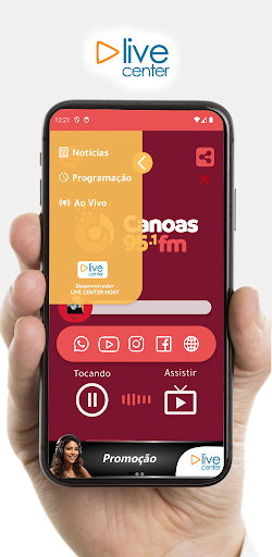 Rádio Canoas FM Screen 2