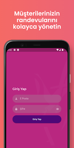 Android application Randevu Takip screenshort