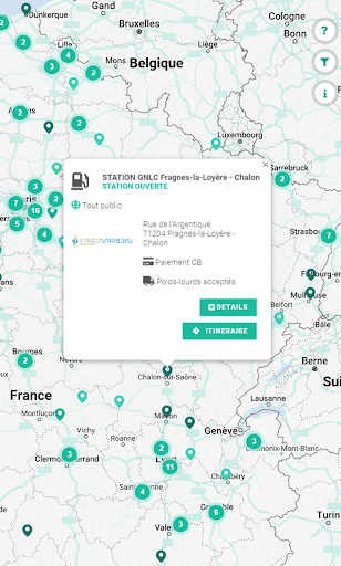 Stations GNV - Gaz Mobilité Screen 2
