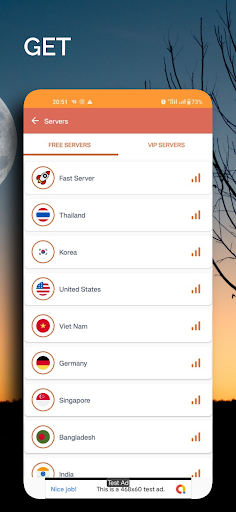 Screenshot of Australian VPN Unlimited Proxy