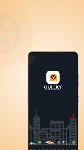 Android application Quicky Chauffeur screenshort