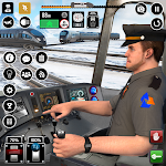 Cover Image of डाउनलोड स्नो ट्रेन सिम्युलेटर गेम्स 3डी  APK