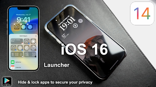 Screenshot 4 iPhone 14 Launcher iOS 16 2023 android