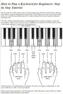Как играть в клавиатуре