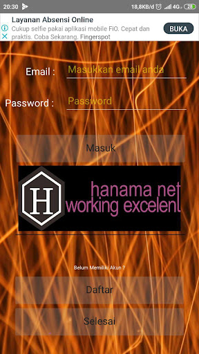 Reservasi Antrian Hanama Netwo