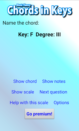 Music Theory - Chords in Keys  Screenshot 4 - AppWisp.com
