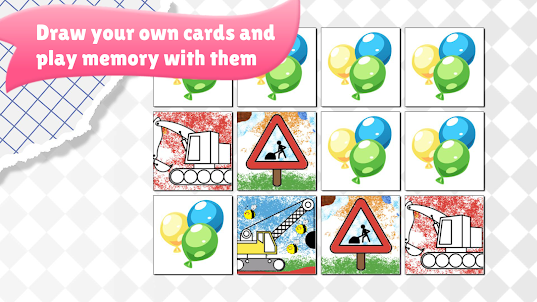 Kids Draw & Memory Game
