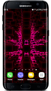 Captura de Pantalla 5 Infinite Cubes Particles 3D Li android