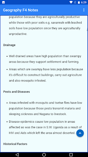 Geography Form 4 Notes