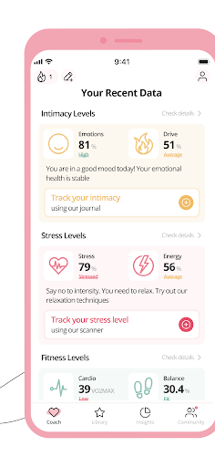 Luvzy: Womens & Mens Health Screen 2