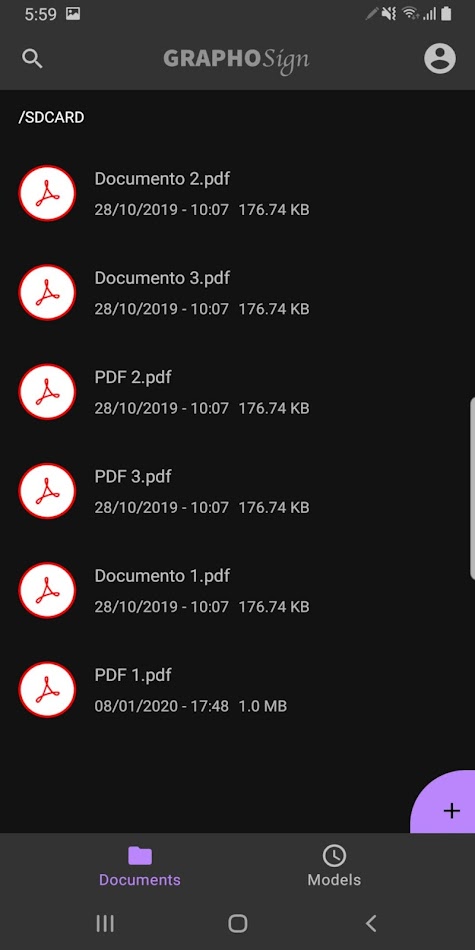 #1. App GraphoSign (Android) Ved: Namirial S.p.A.