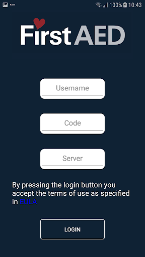 FirstAED Screen 2