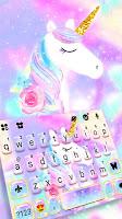 screenshot of Pastel Unicorn Dream Theme