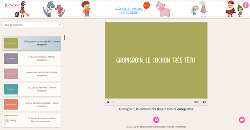 Android application Comprendre un texte entendu 2 screenshort