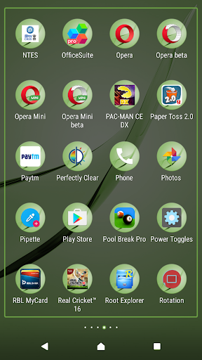 Classic Green Theme Xperien
