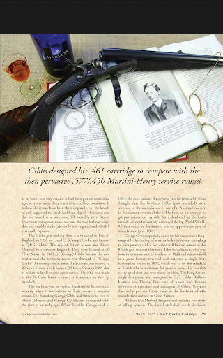 The Black Powder Cartridge New