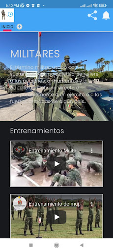Videos de militares