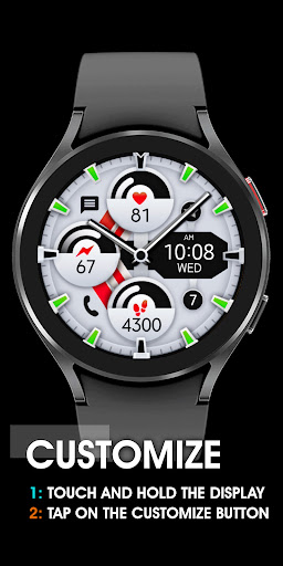 Dream 95 - White Watch Face Screen 3