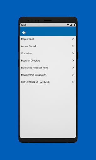MyBTH Screen 3
