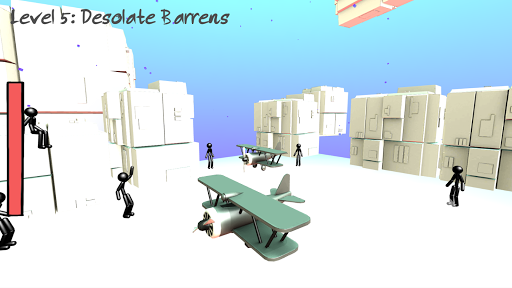 Android application Stickman Airplane screenshort
