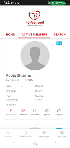 Perfect Jodi - Matrimony App Screen 3