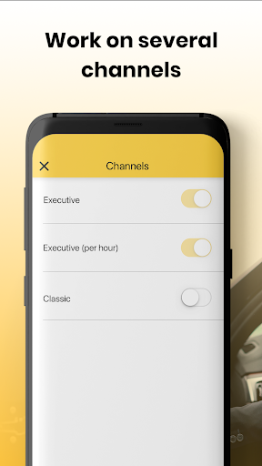 Android application iTaxis Driver screenshort